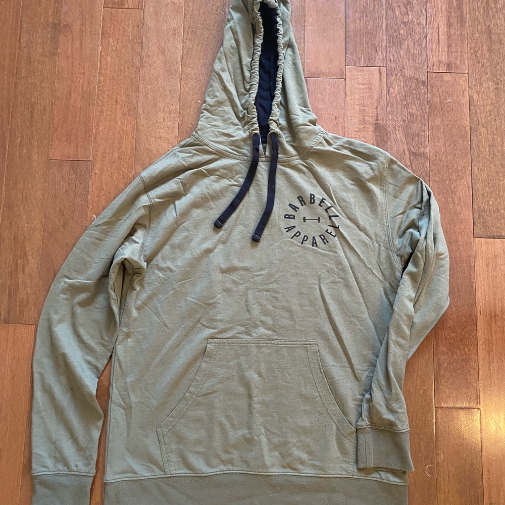 Barbell apparel hoodie unisex medium